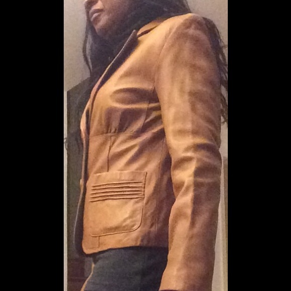 Cognac color soft leather - Picture 2 of 4